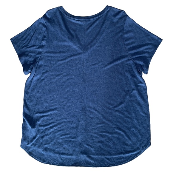 Tahari Linen Blend T-shirt - Picture 4 of 6